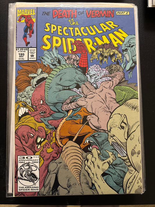 Peter Parker the Spectacular Spider-Man 195 NM