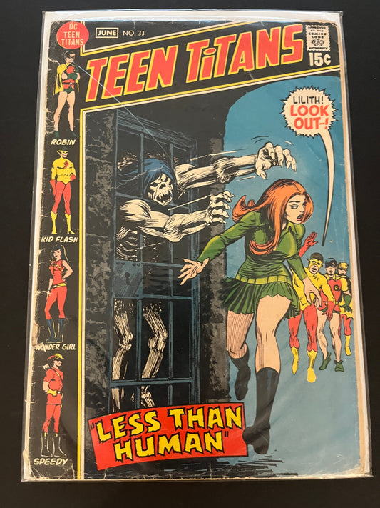 Teen Titans 33 Low Grade