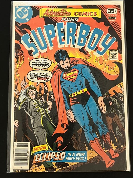 Adventure Comics 457 F+