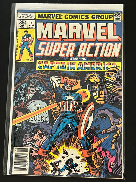Marvel Super Action 9 VG - 19 written on cover
