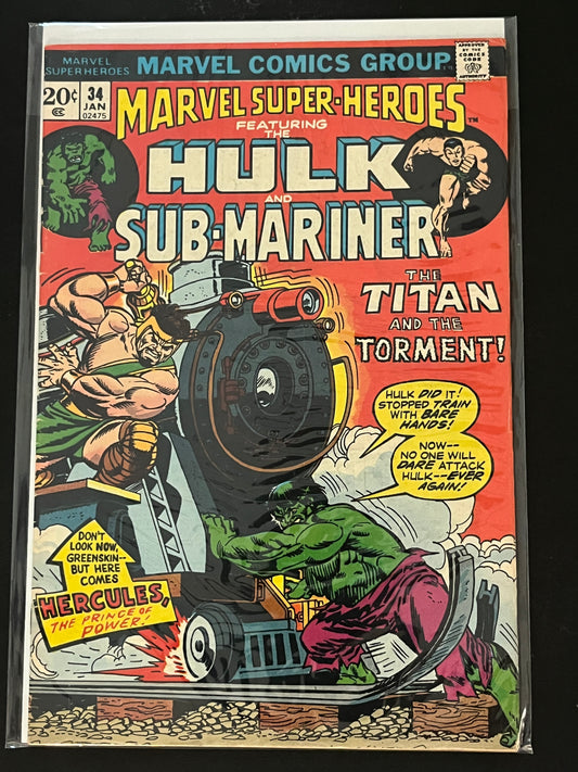 Marvel Super Heroes 34 High Grade