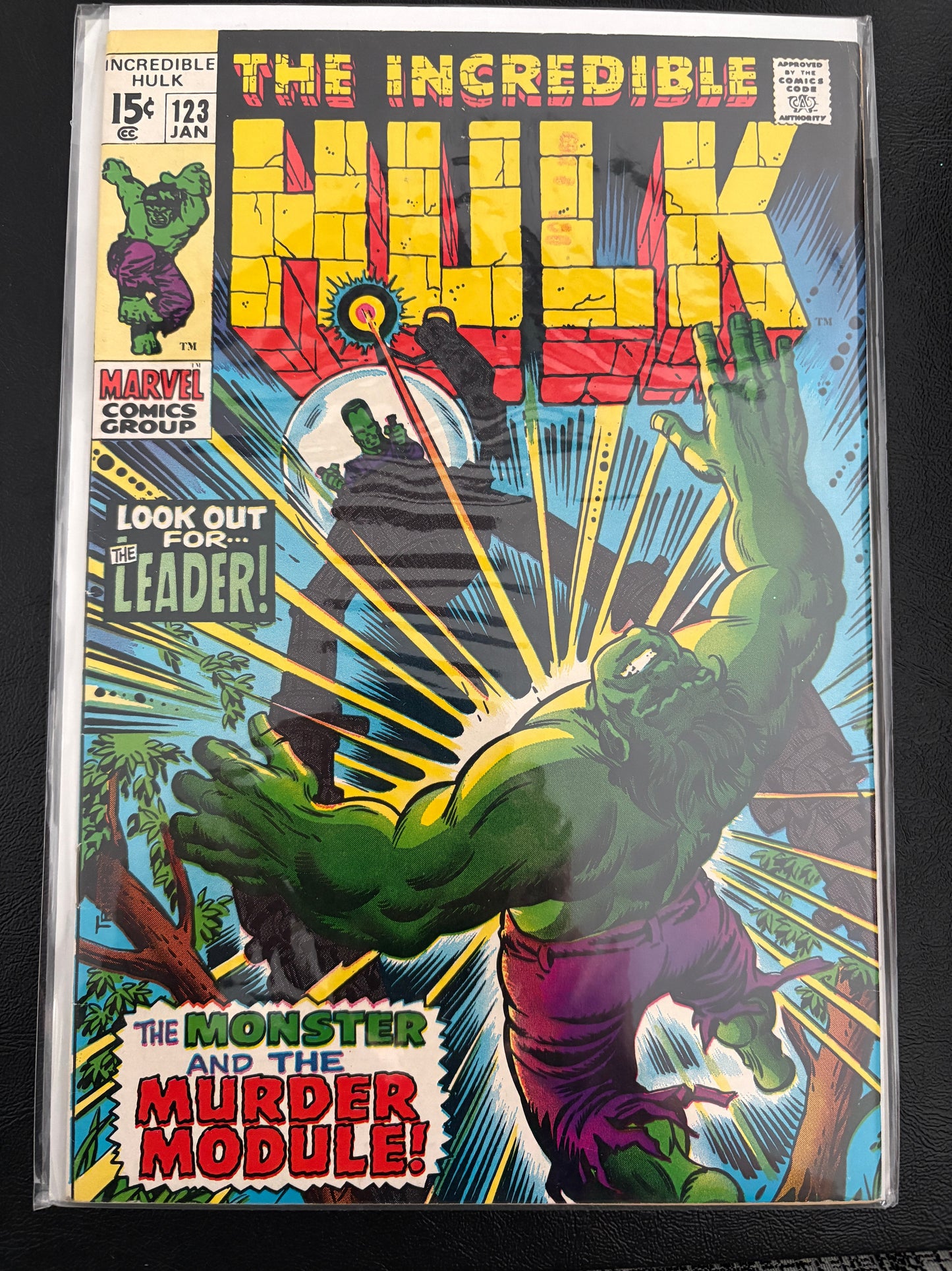 Incredible Hulk 123 VF+