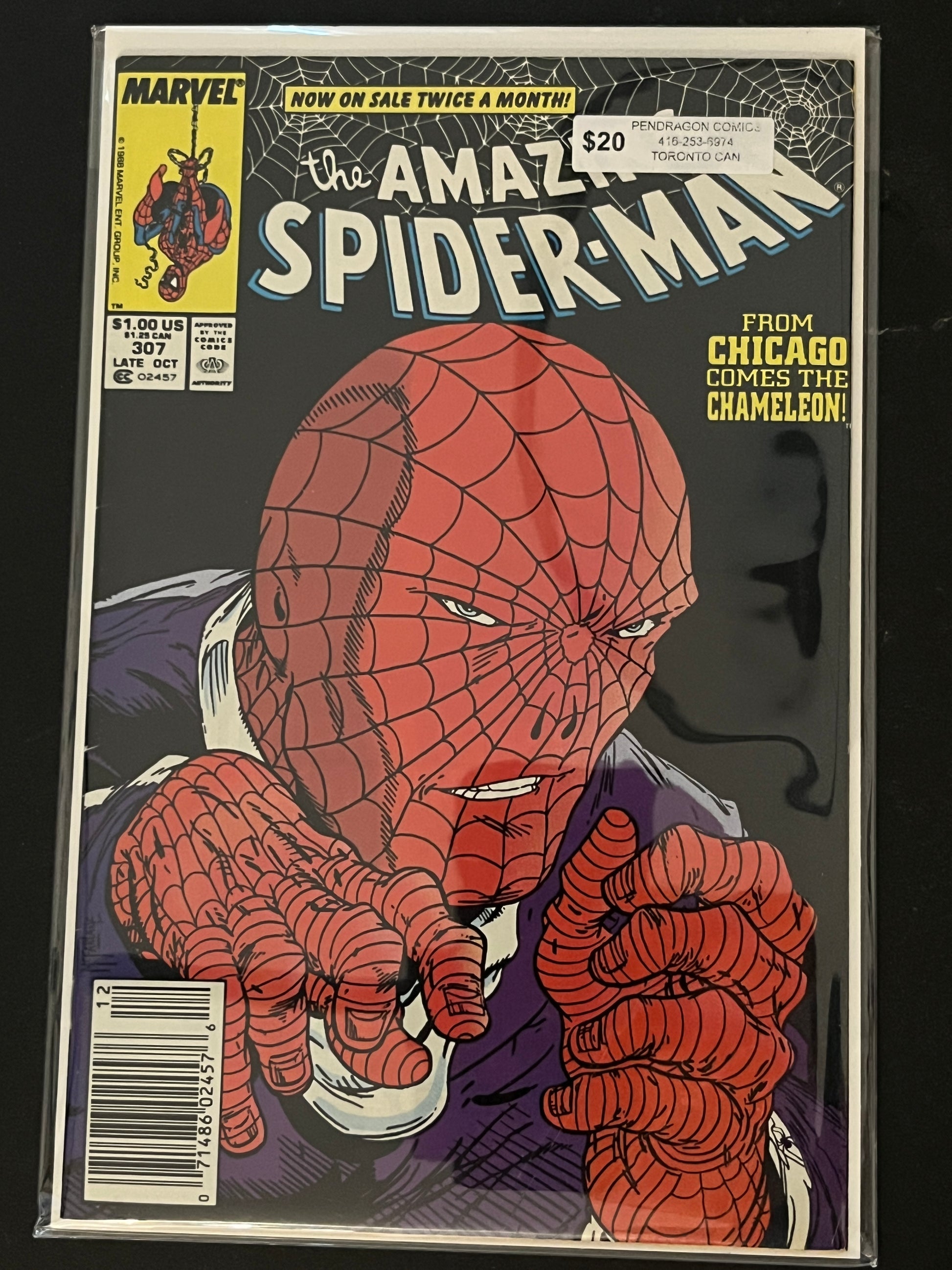 Amazing Spider-Man 307 High Grade