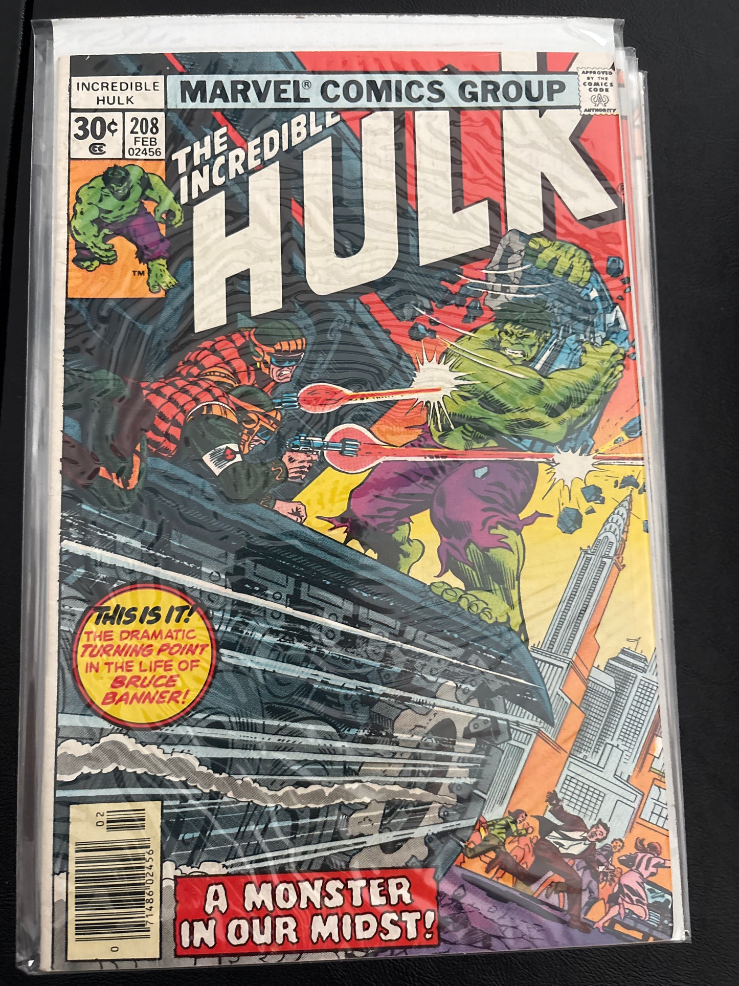 Incredible Hulk 208 VF-