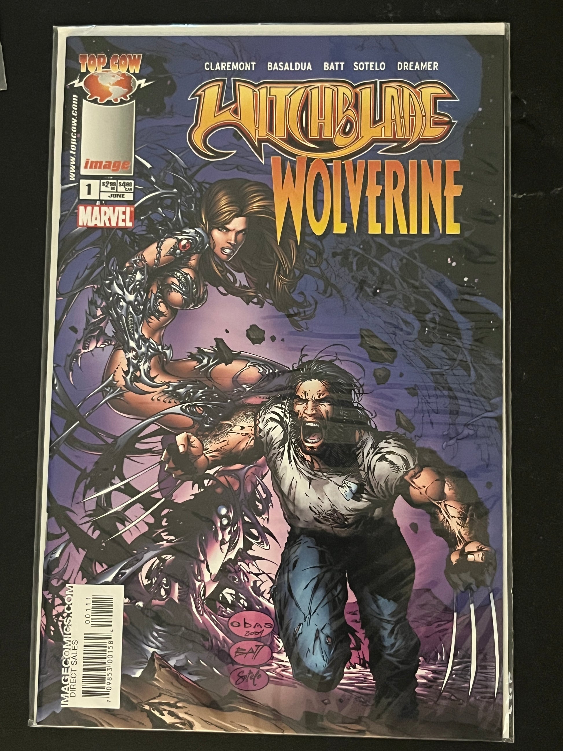 Witchblade/ Wolverine 1 High Grade