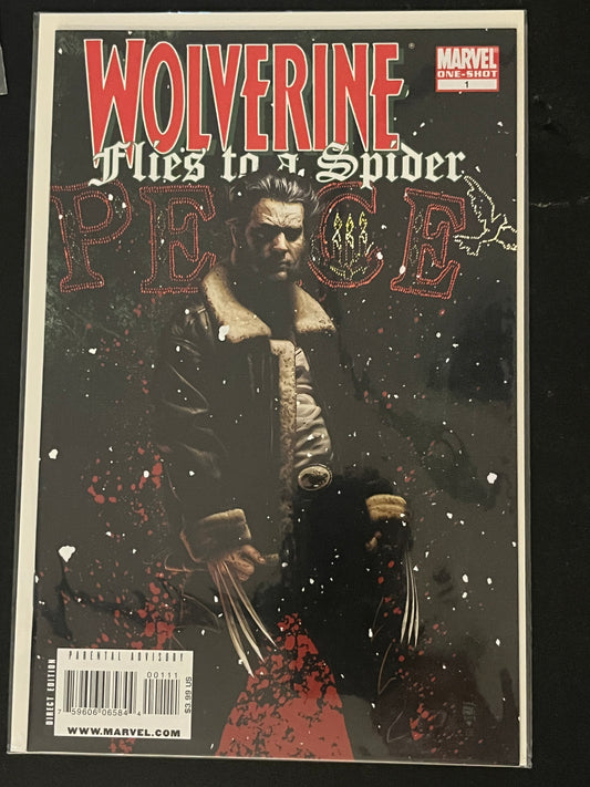Wolverine Flies to a Spider 1 High Grade