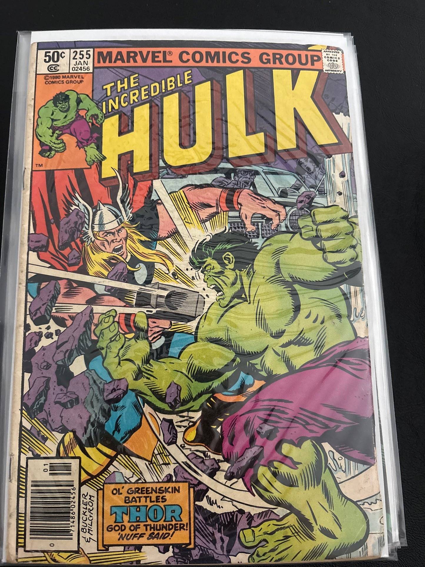 Incredible Hulk 255 G