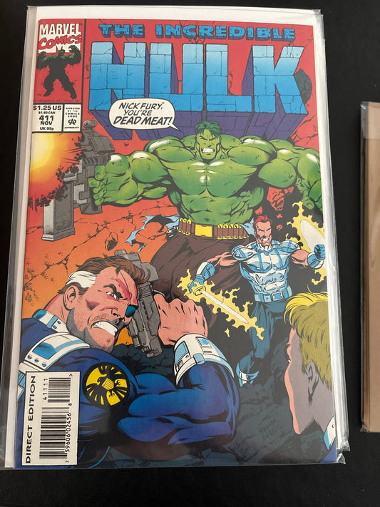 Incredible Hulk 411 NM