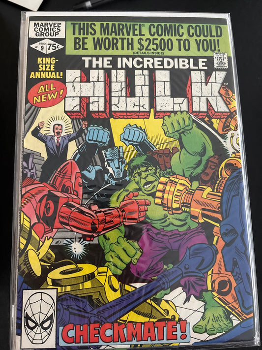 Incredible Hulk Annual 9 NM
