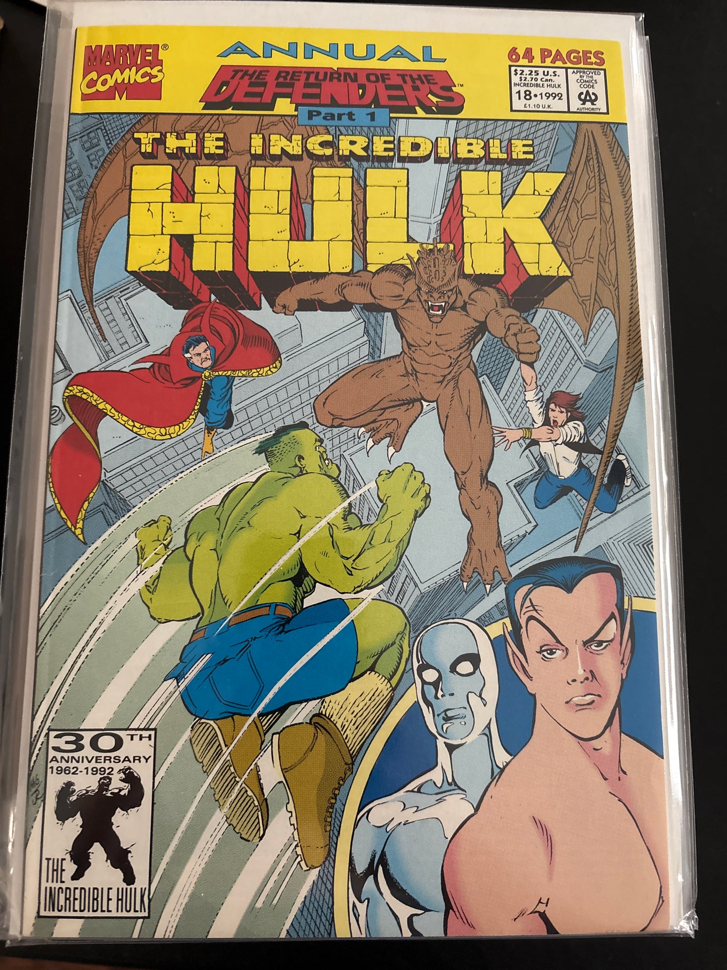 Incredible Hulk Annual 18 F+
