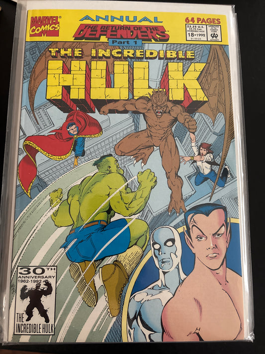 Incredible Hulk Annual 18 F+