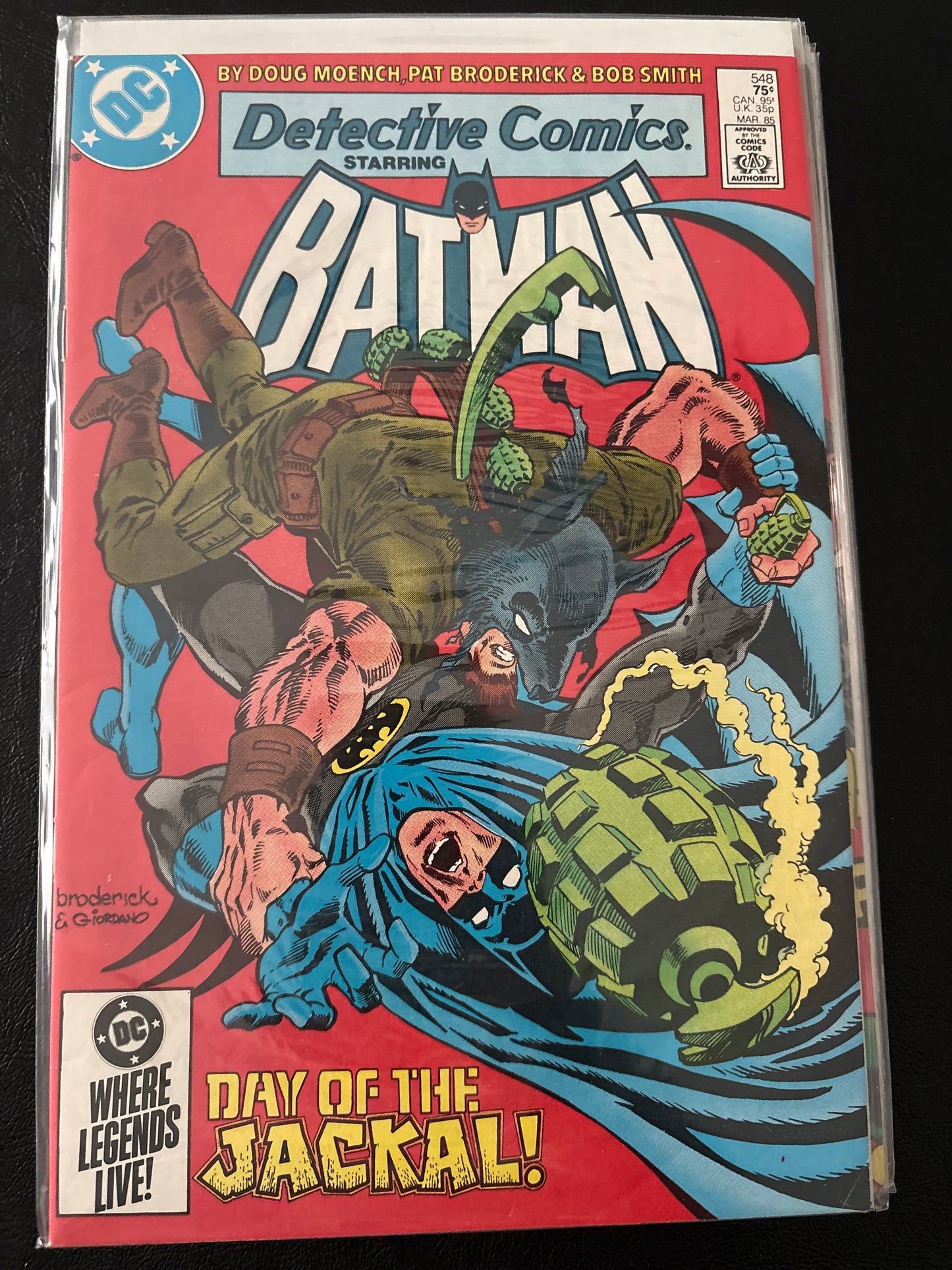 Detective Comics 548 F