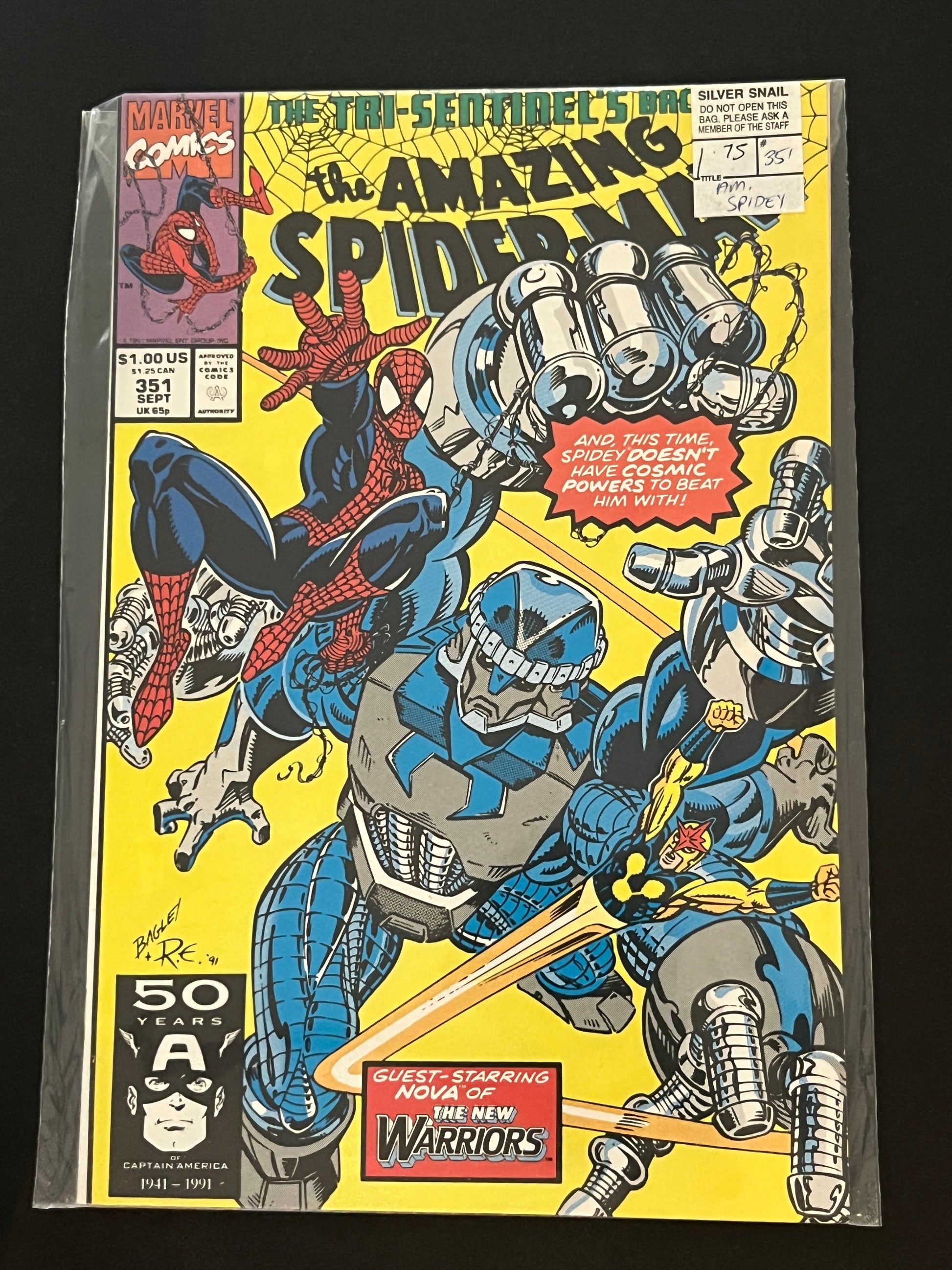 Amazing Spider-Man 351 High Grade
