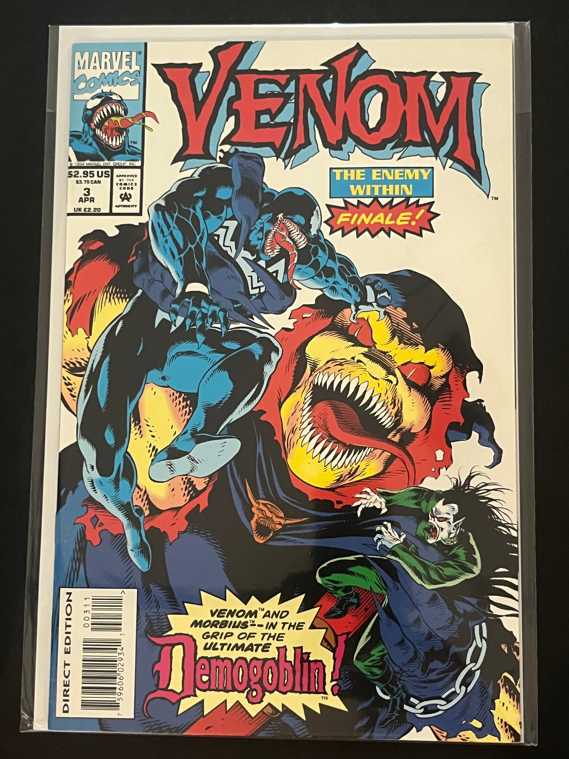 Venom the Enemy Within 3 High Grade