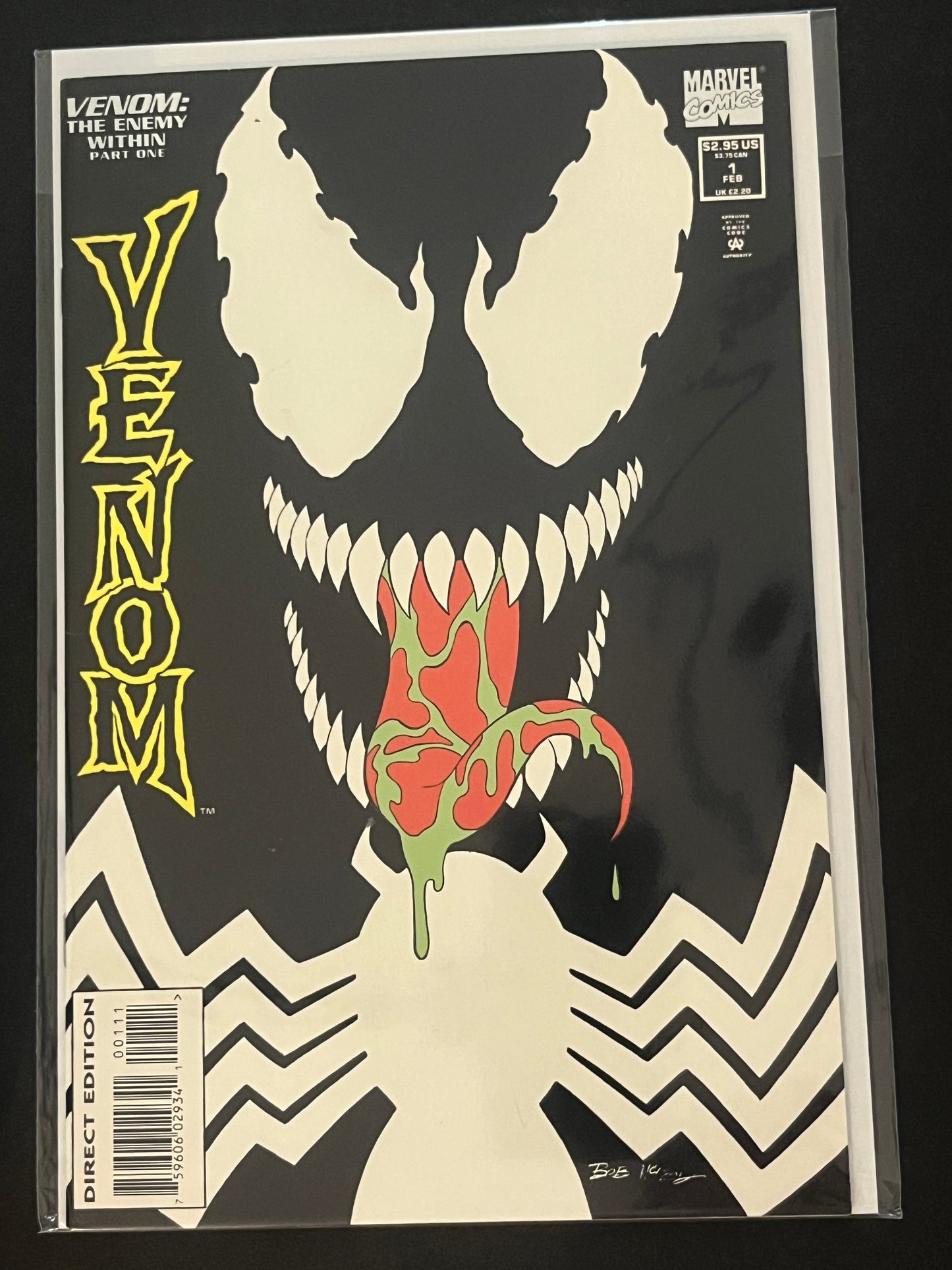 Venom the Enemy Within 1 High Grade