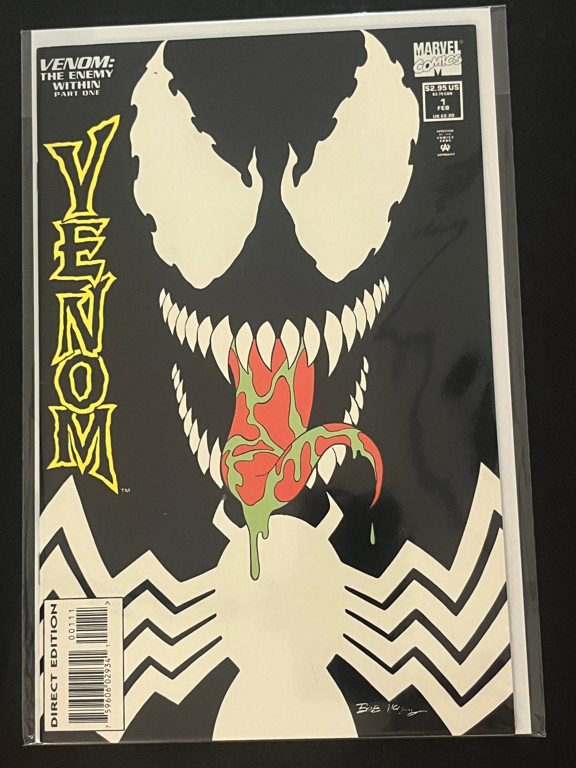Venom the Enemy Within 1 High Grade