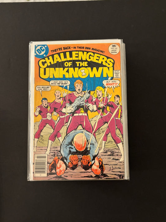 Challengers of the Unknown 81