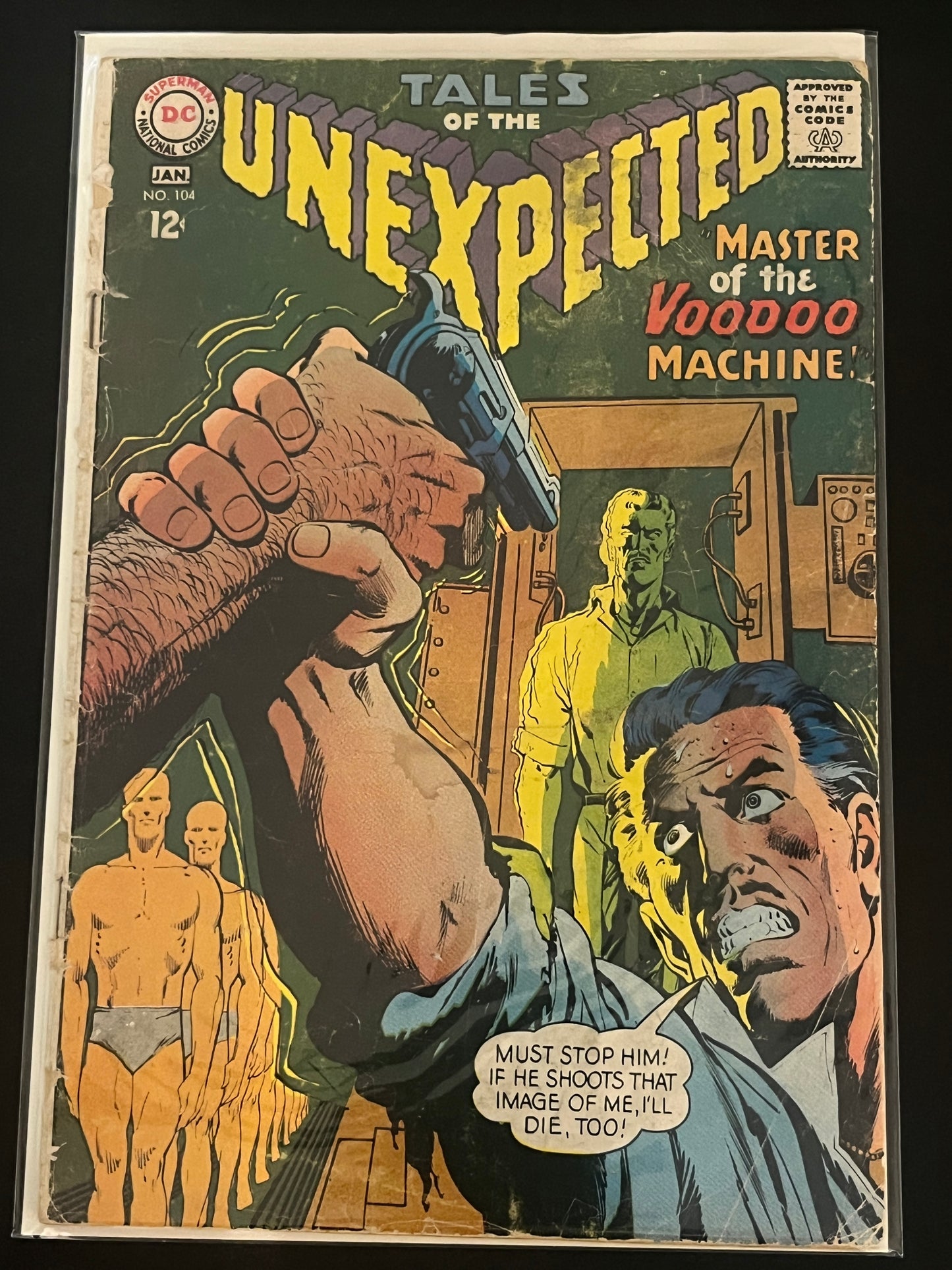 Unexpected 104 Low Grade