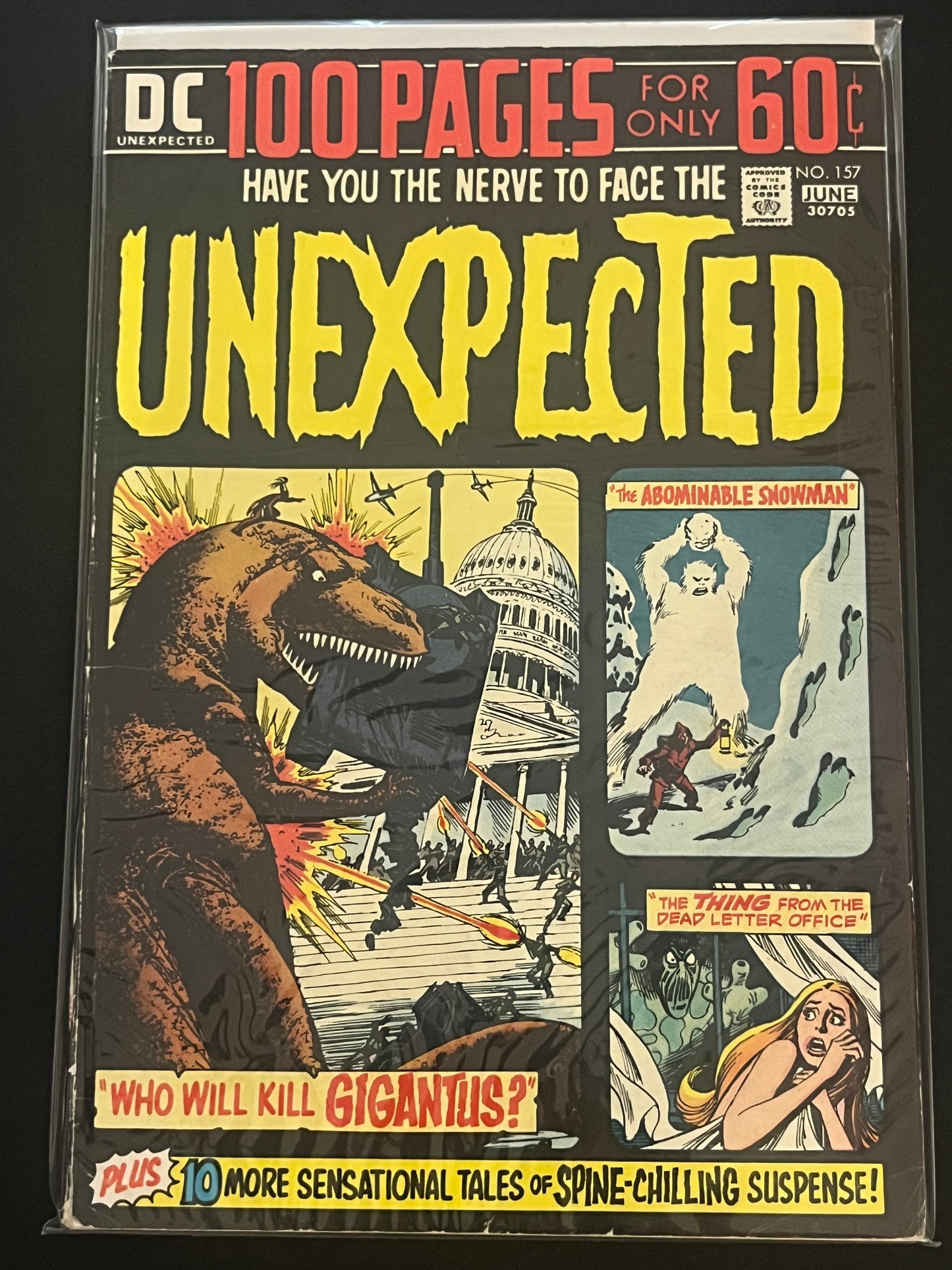 Unexpected 157 VG