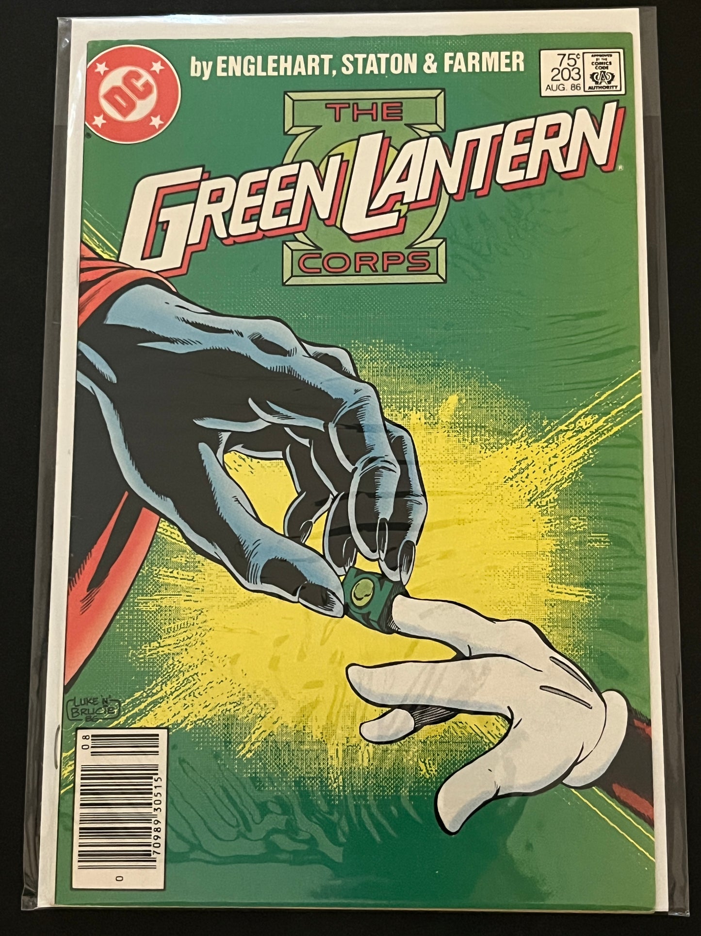Green Lantern Corps 203 High grade