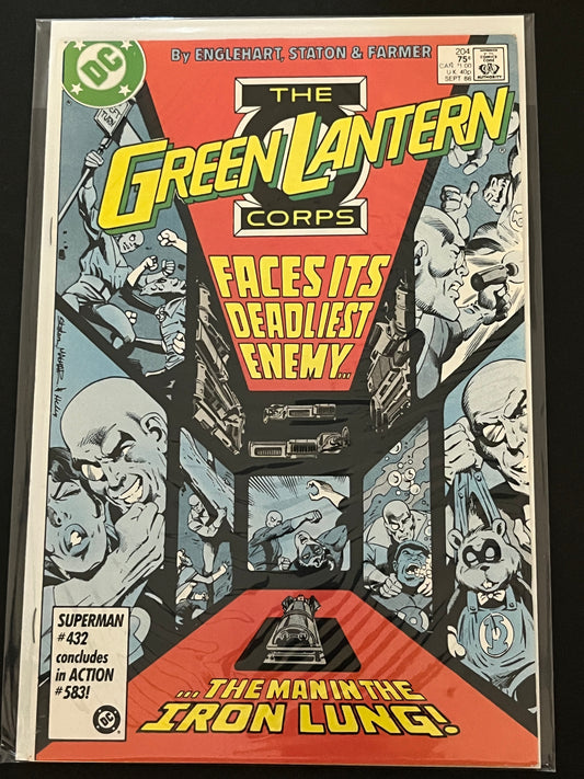 Green Lantern Corps 204 High grade