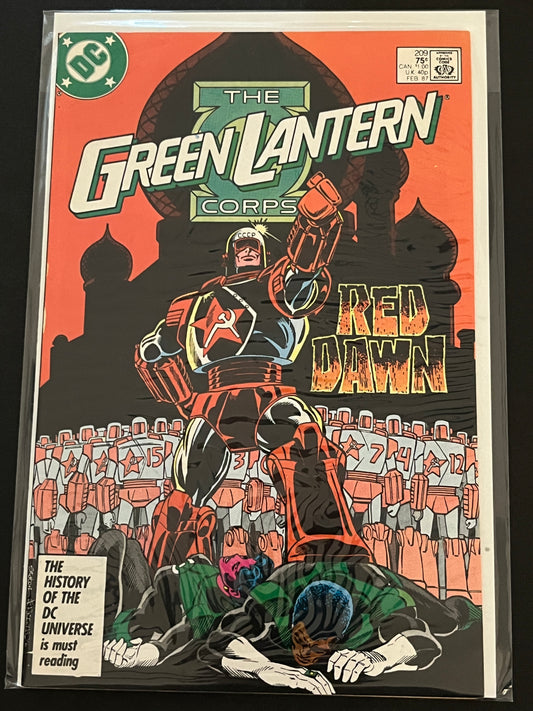 Green Lantern Corps 209 High grade