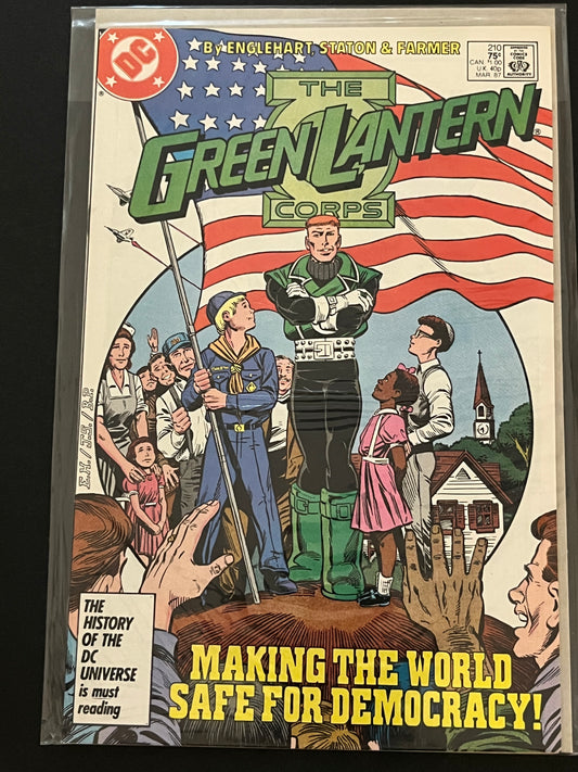 Green Lantern Corps 210 High grade