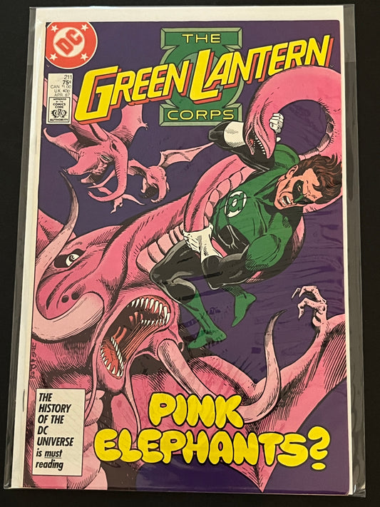 Green Lantern Corps 211 High grade
