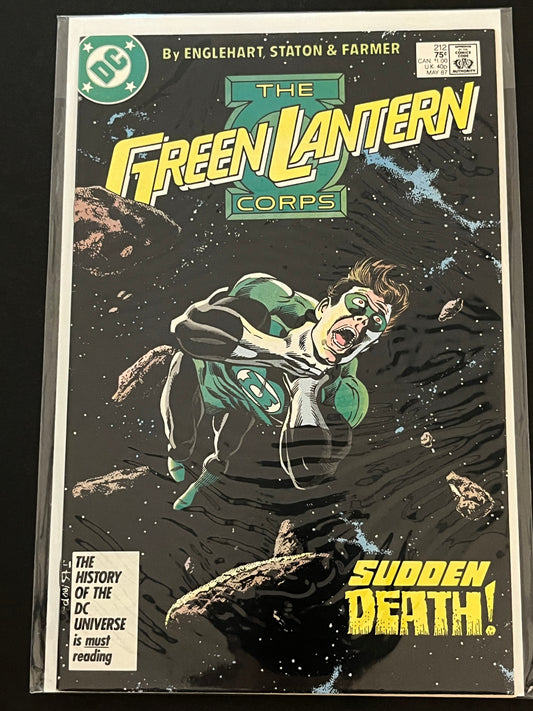 Green Lantern Corps 212 High grade
