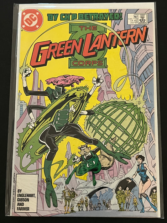 Green Lantern Corps 214 High grade