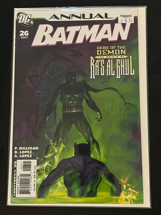 Batman Annual 26 High Grade