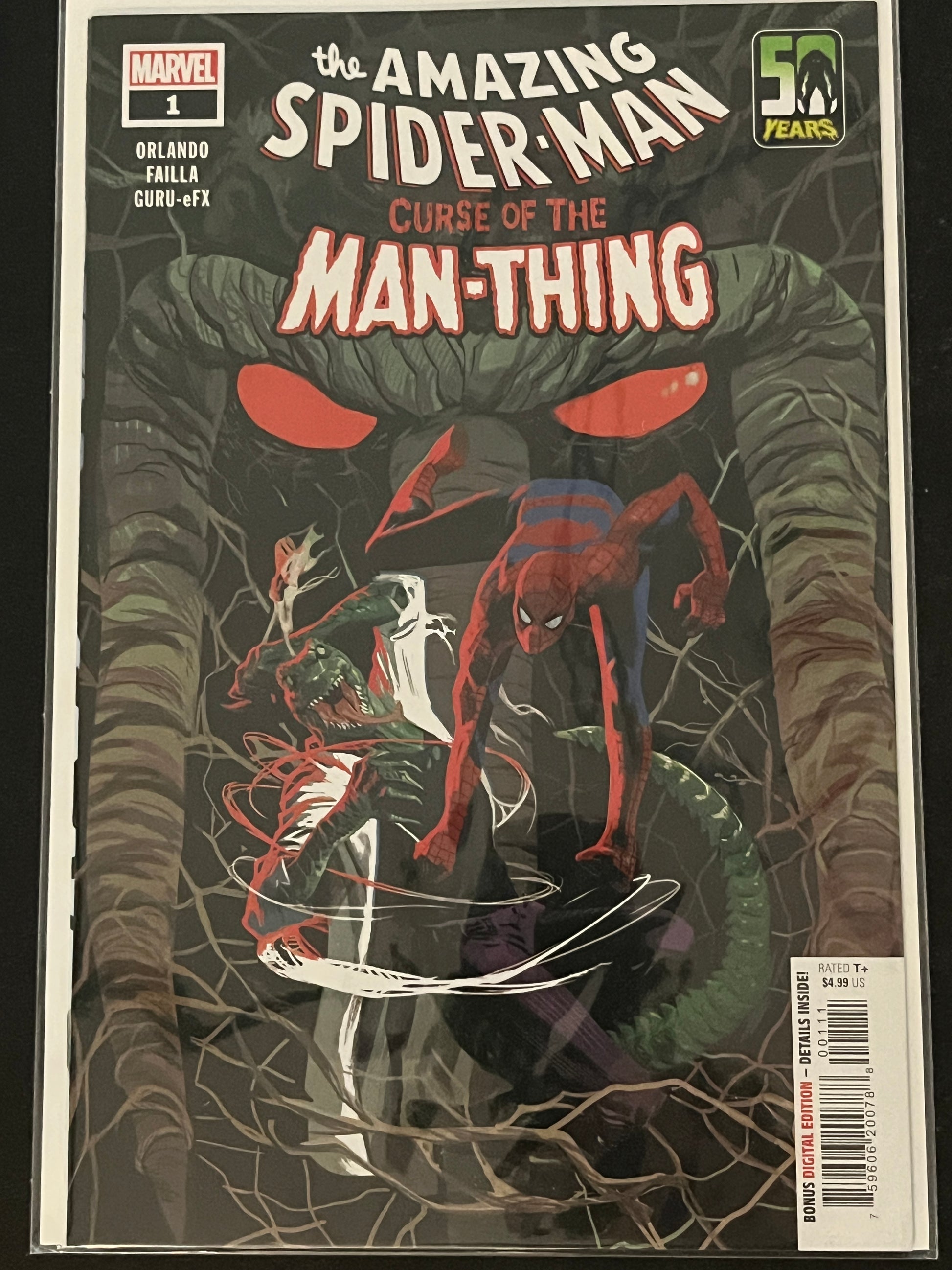 Amazing Spider-Man Curse of the Man-Thing 1 High Grade