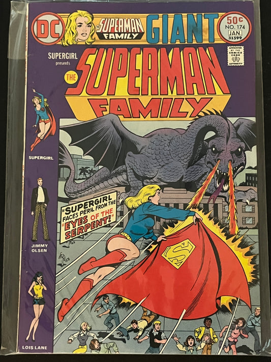Superman Family 174 Mid Grade