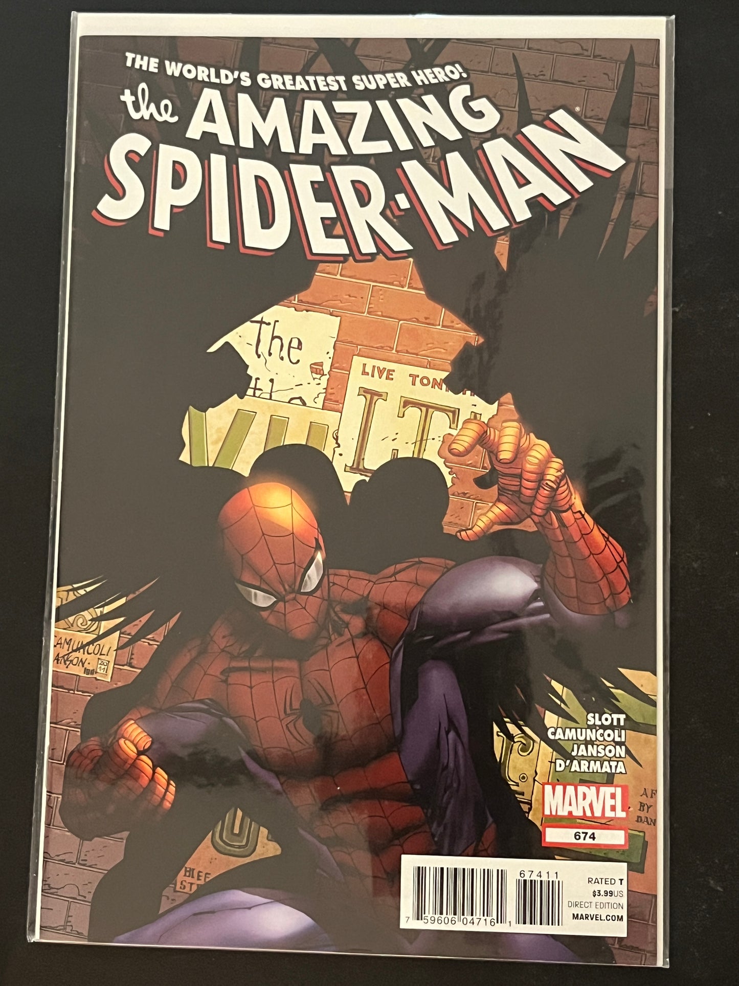 Amazing Spider-Man 674 High Grade