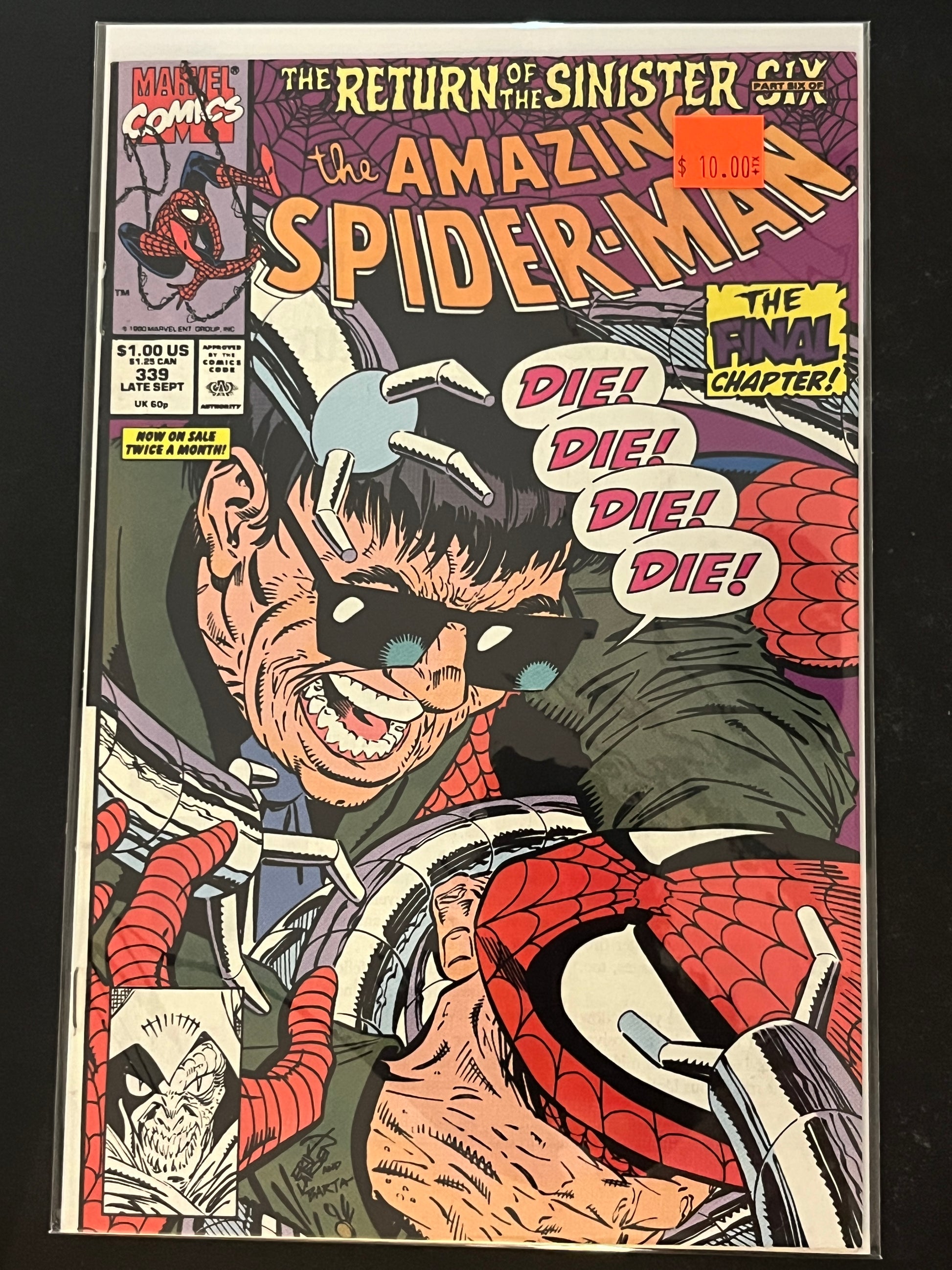 Amazing Spider-Man 339 High Grade