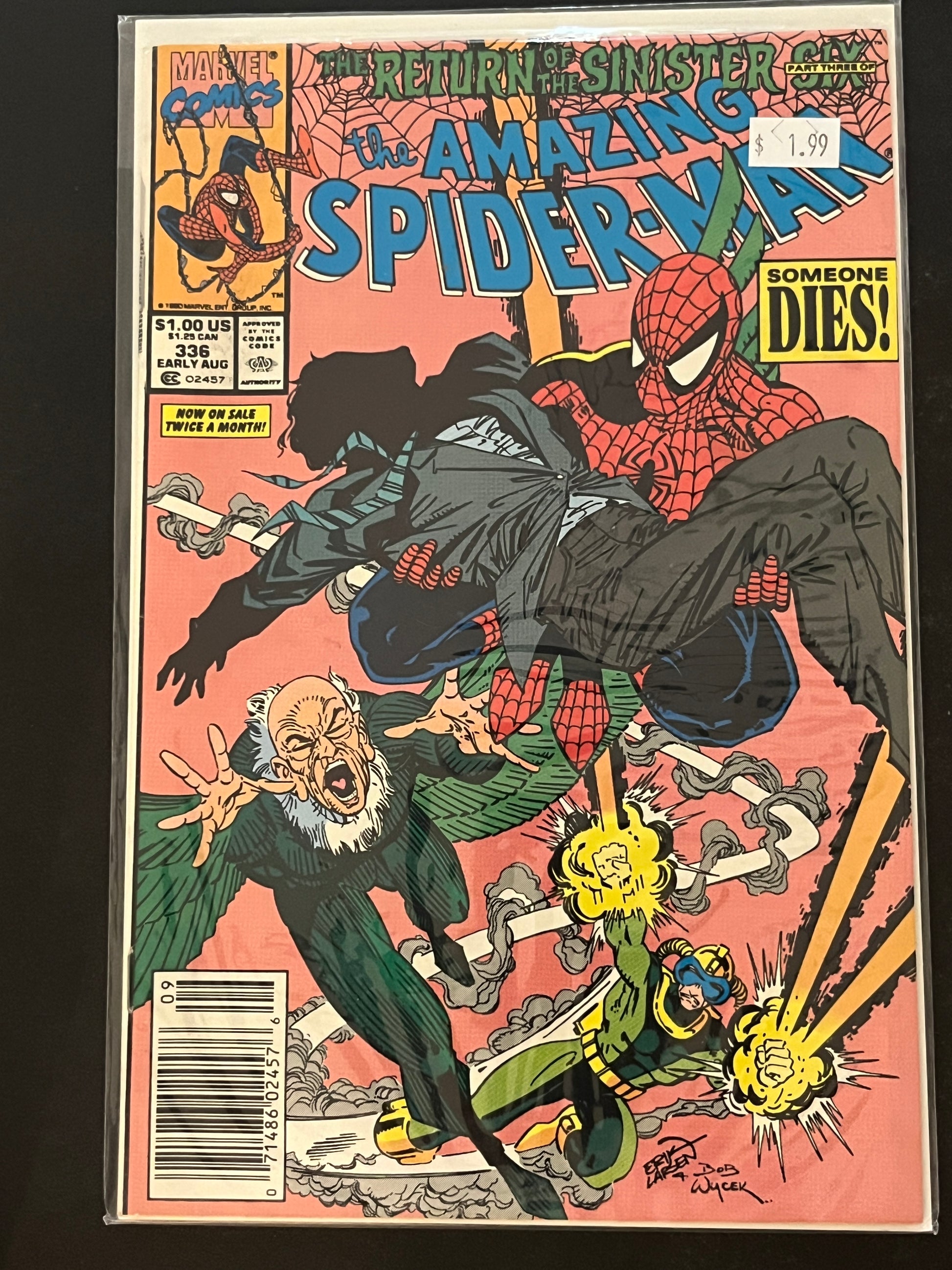 Amazing Spider-Man 336 High Grade