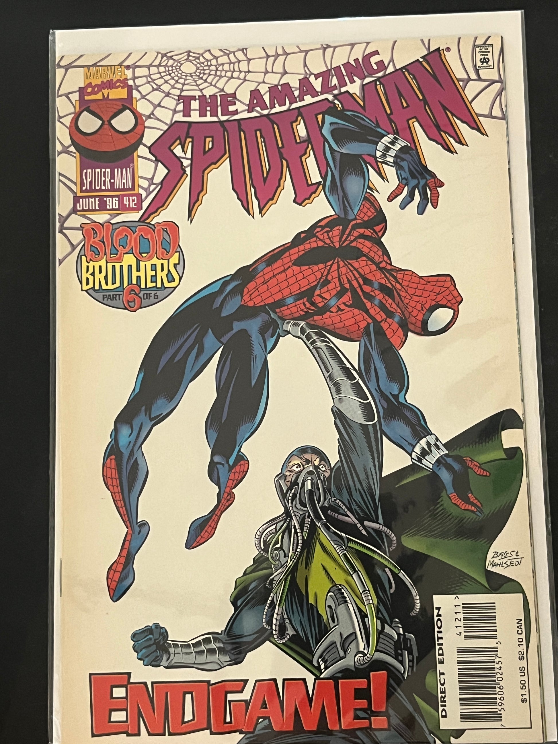 Amazing Spider-Man 412 High Grade