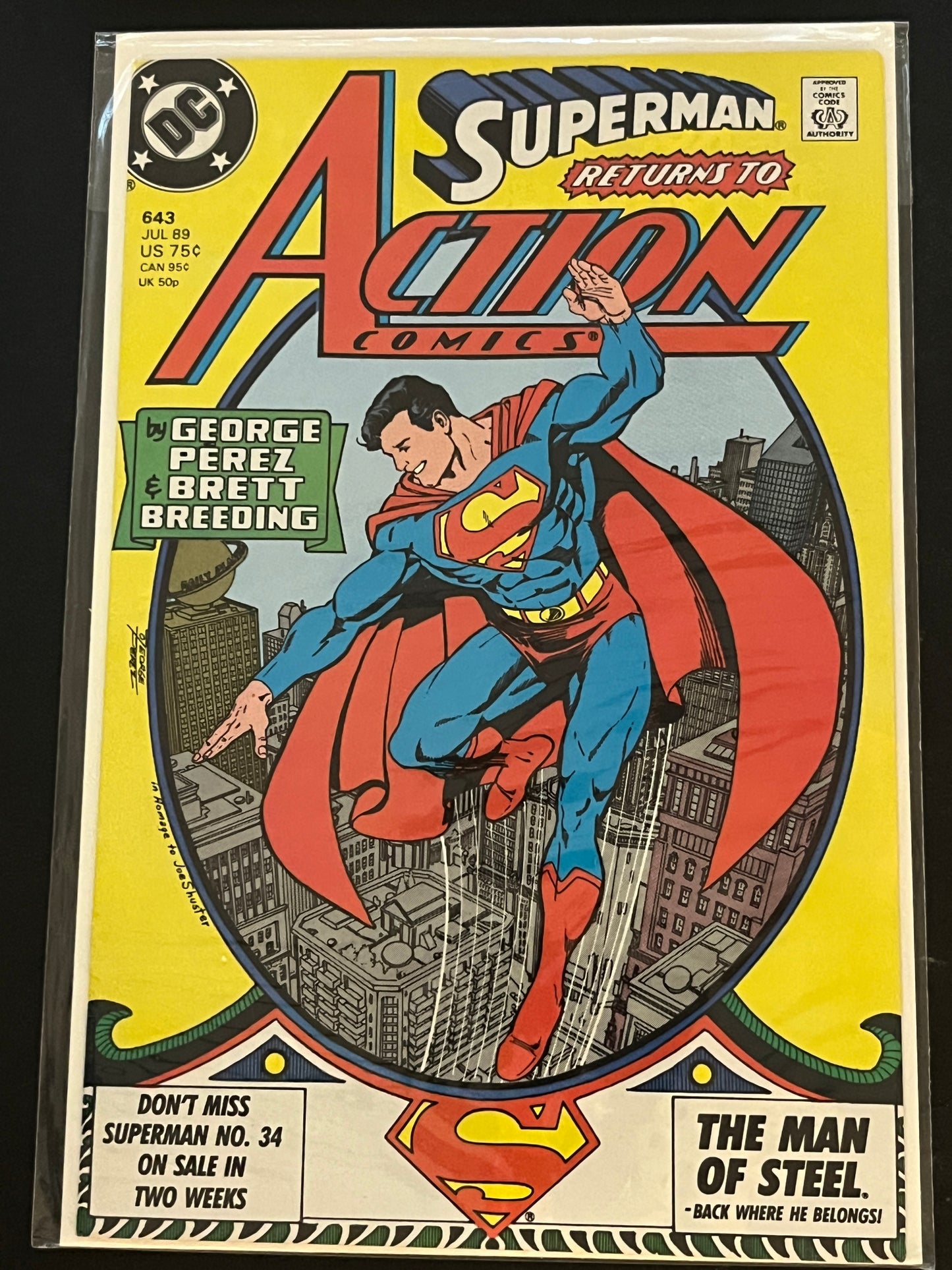 Action Comics 643 High grade