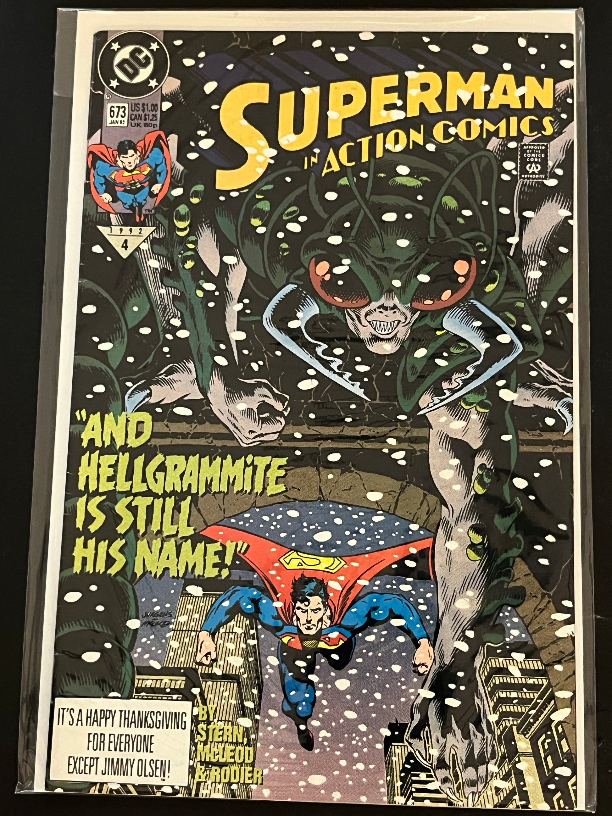 Action Comics 673 High grade