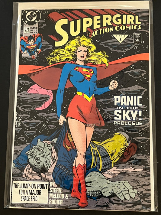 Action Comics 674 High grade