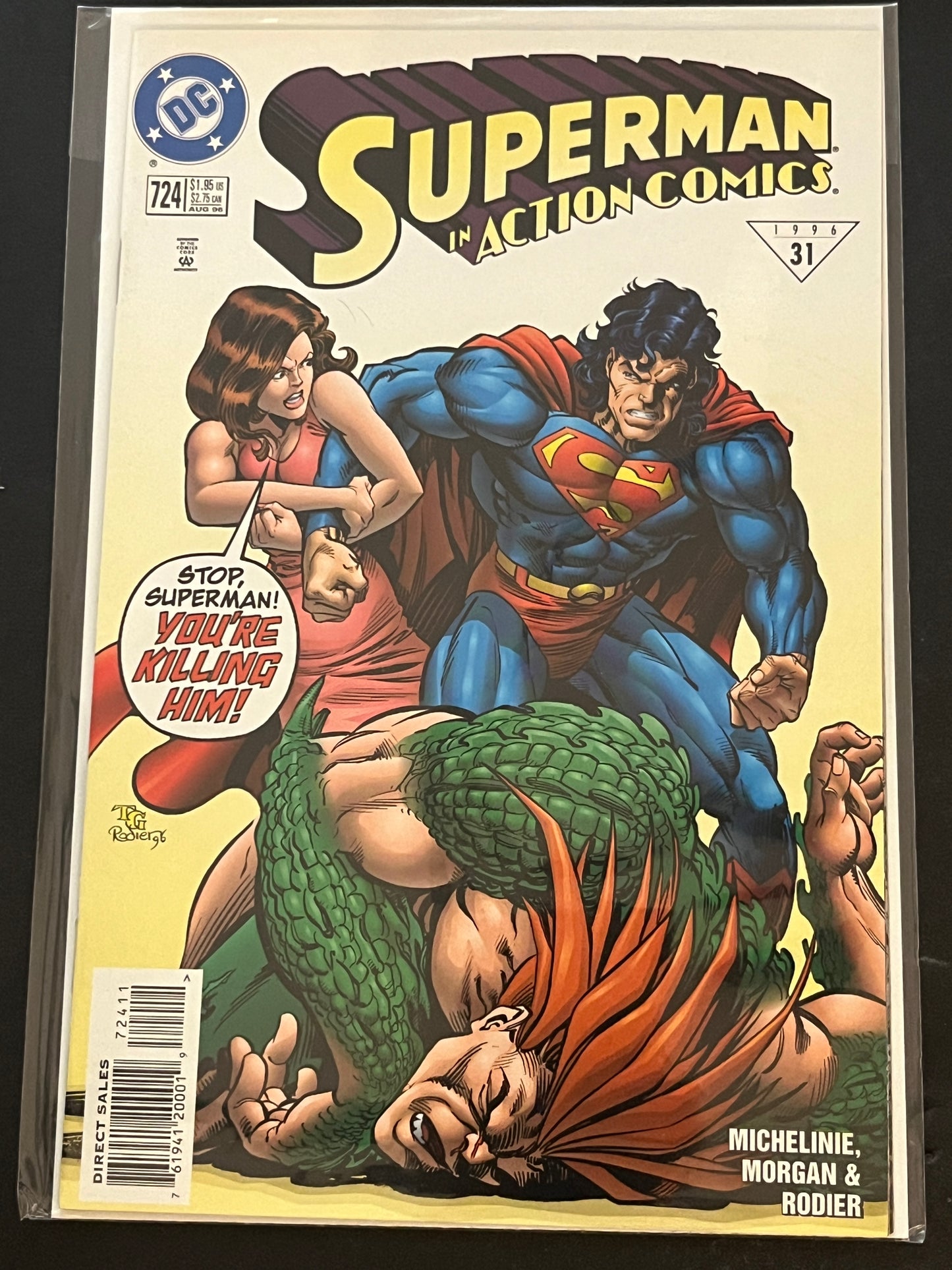 Action Comics 724 High grade