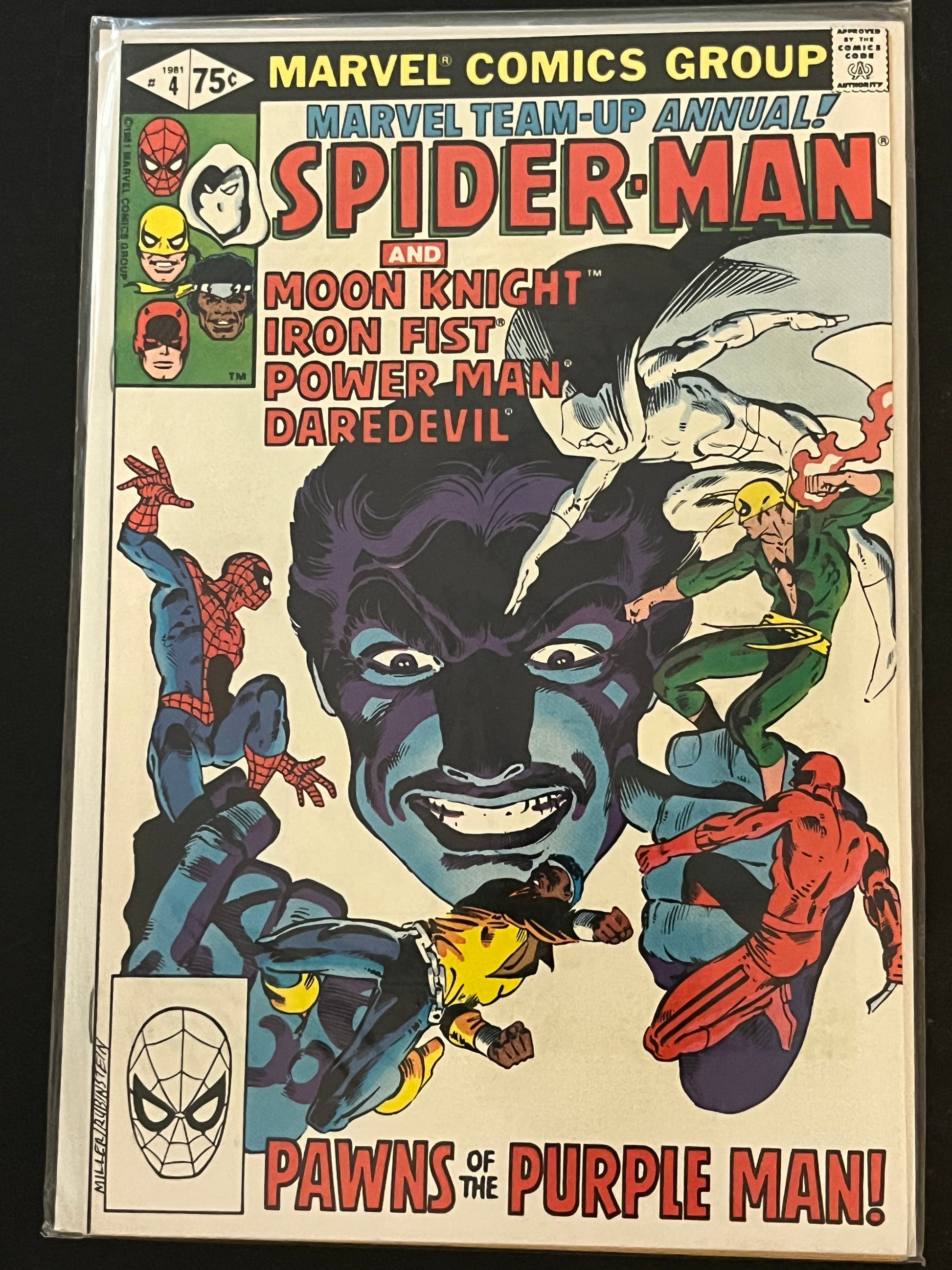 Marvel Team-Up Annual 4 NM