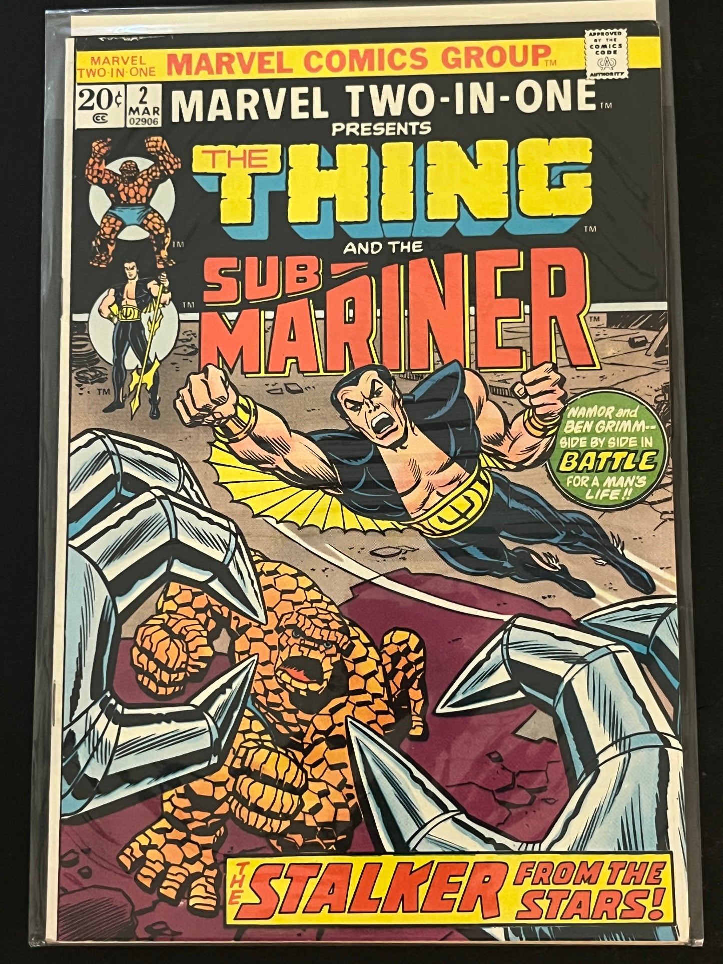 Marvel Two-In-One 2 F+