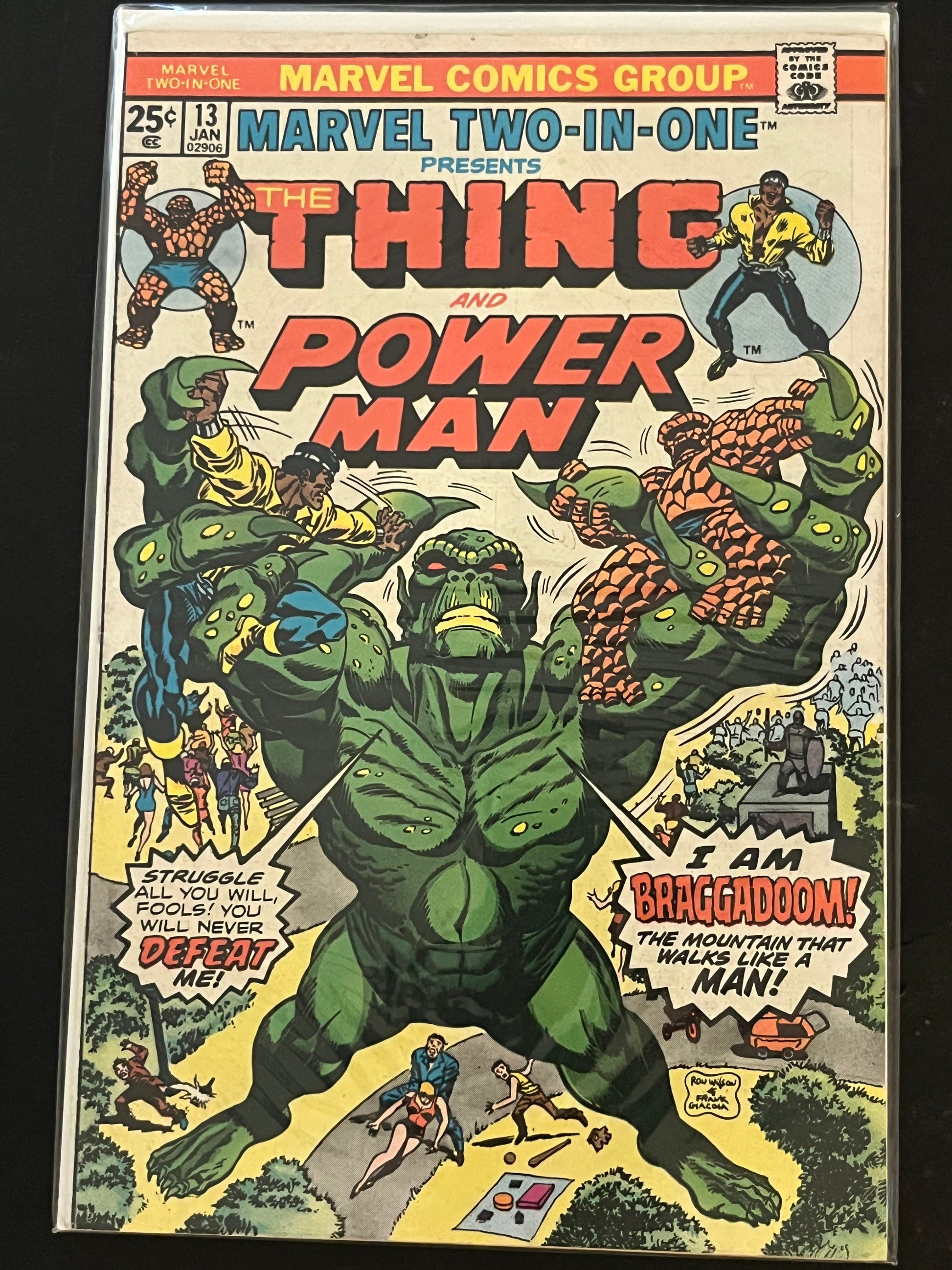 Marvel Two-In-One 13 F