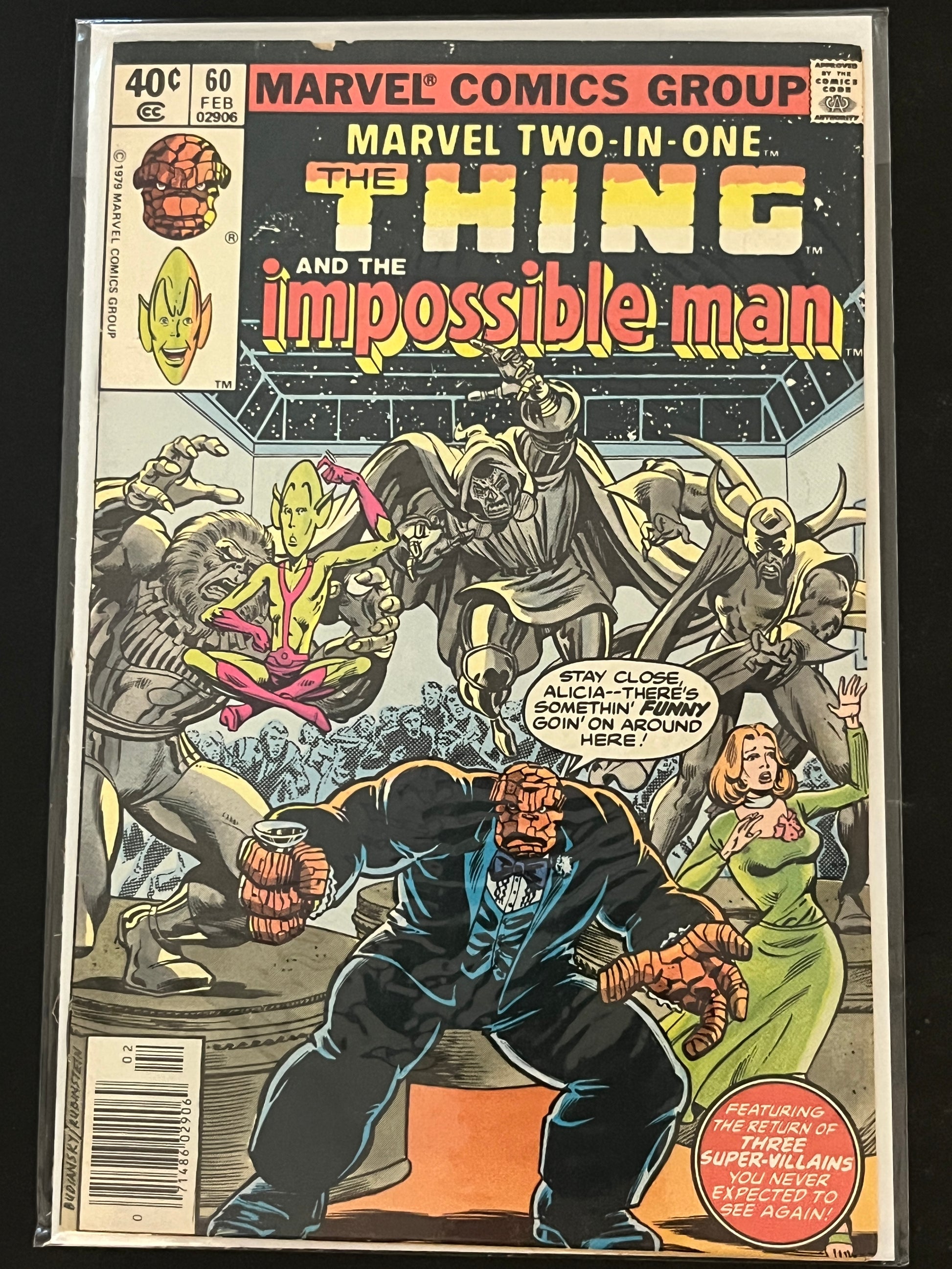 Marvel Two-In-One 60 VG