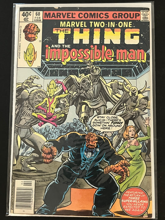 Marvel Two-In-One 60 VG