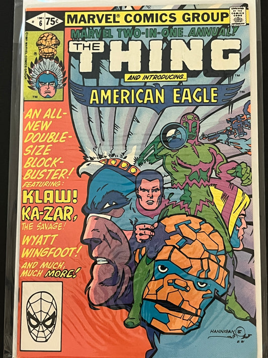 Marvel Two-In-One Annual 6 NM