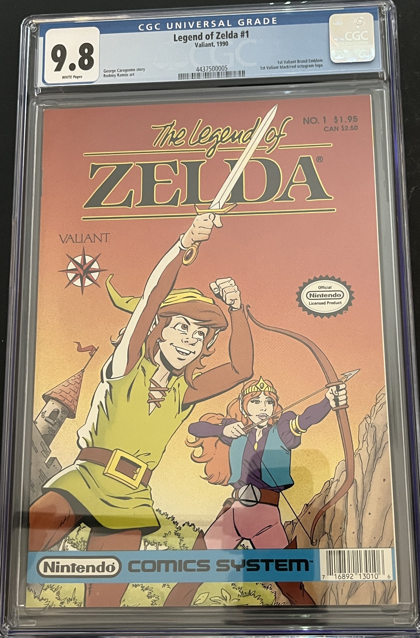 The Legend of Zelda 1 CGC 9.8