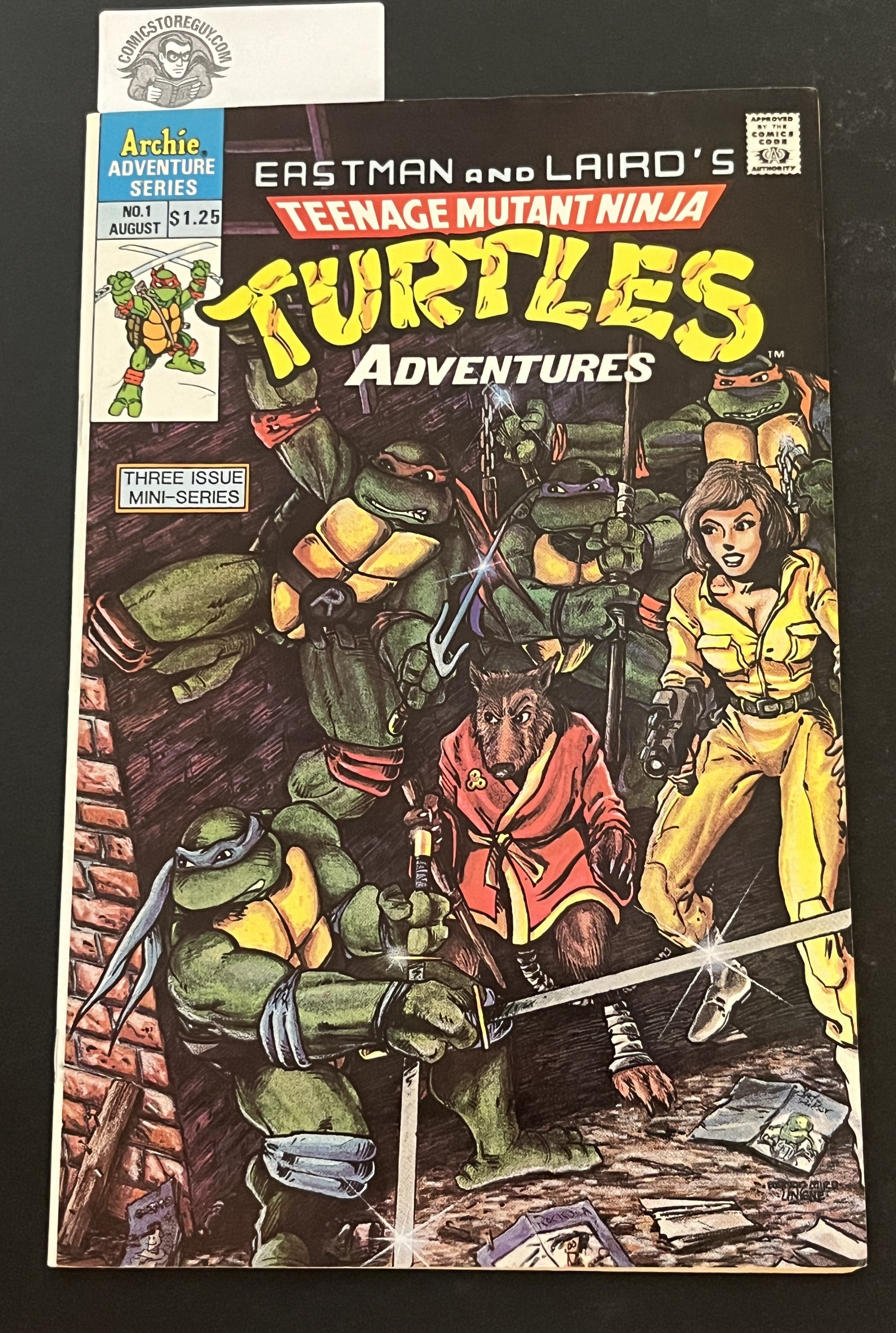 Teenage Mutant Ninja Turtles Adventures 1 NM-
