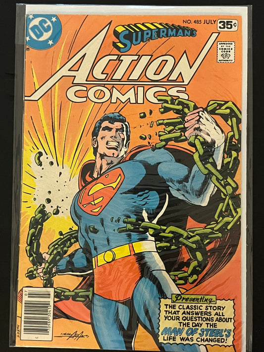 Action Comics 485 VF+